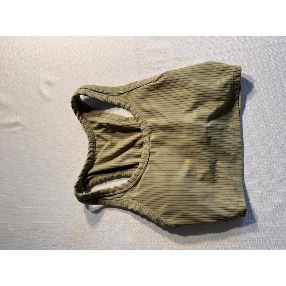 All in Motion Green Workout Tank with Padding |  XS